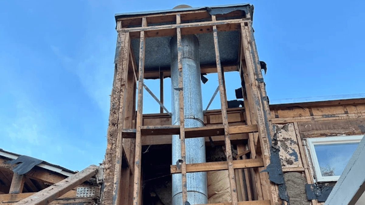 Dry rot repair to exposed structural framing, beams, and joists at a Sacramento home.